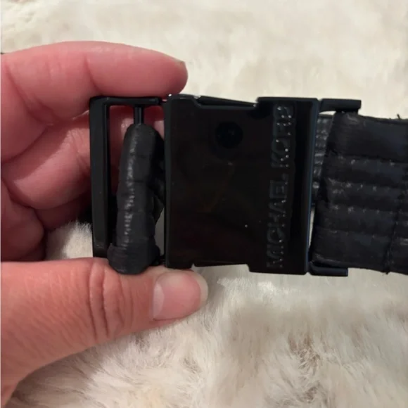 Black Textured Belt - Picture 2 of 2